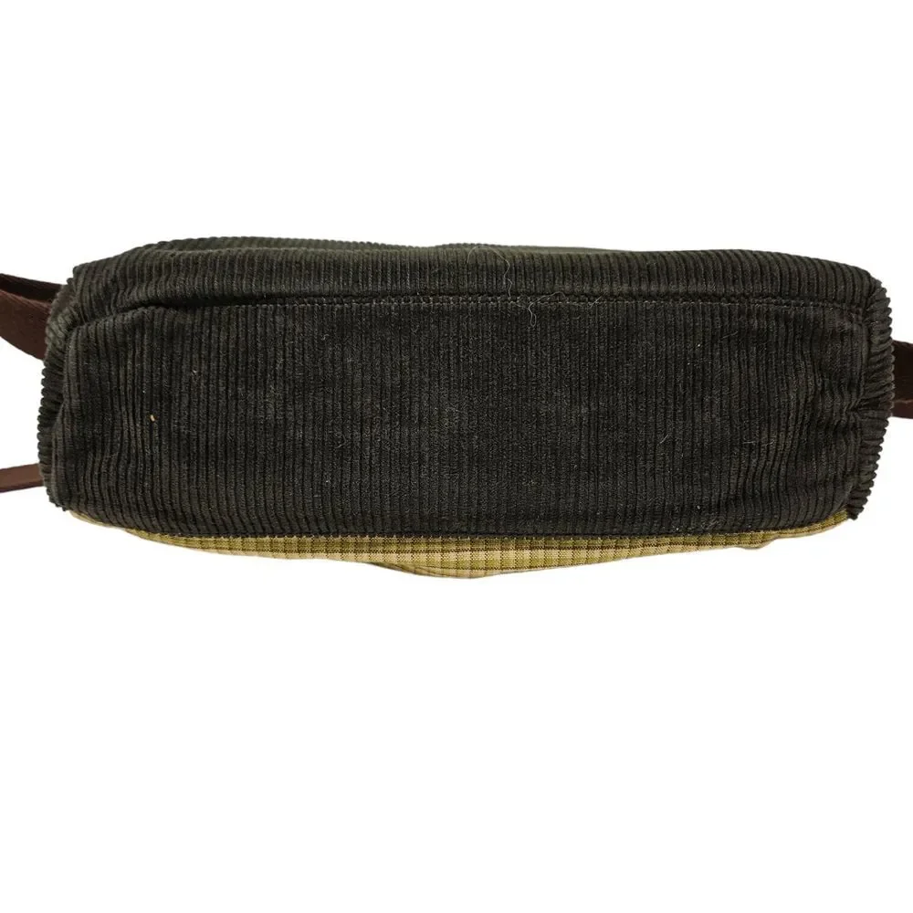 ASEISMANOS Crossbody Bag Plaid Corduroy Rectangle Handcrafted Made in Spain Cute - Picture 5 of 9